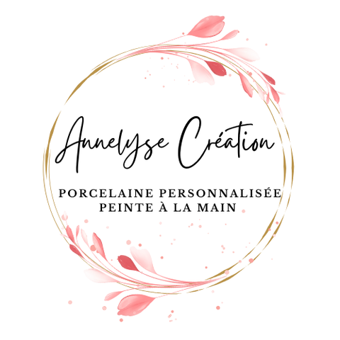 Annelyse Création porcelaine peinte à la main et personnalisable 