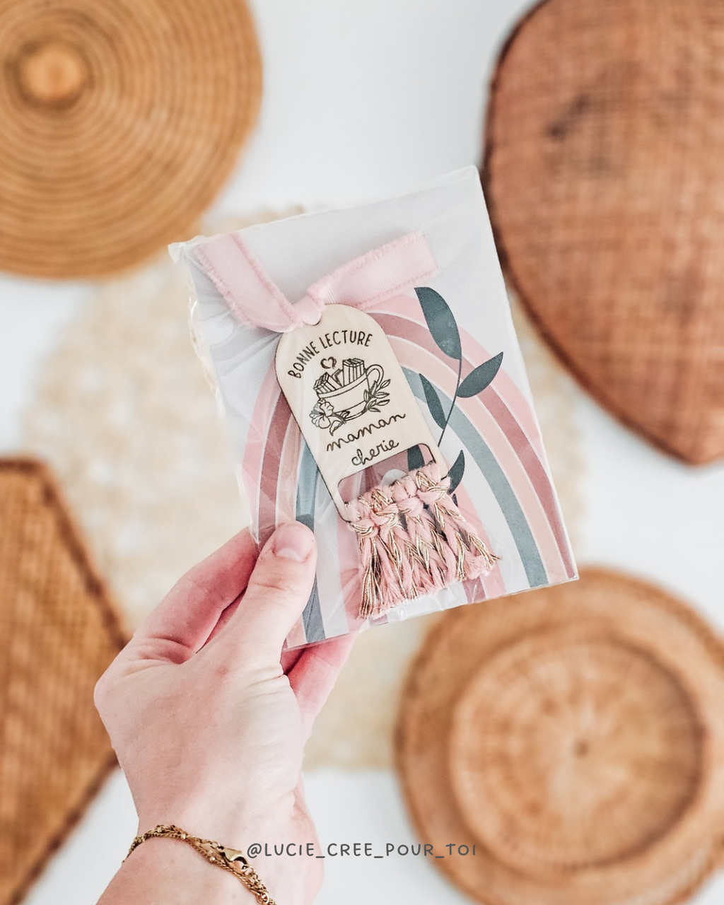 Cadeaux personnalisés en bois gravé pour maman, mamie, marraine, papa, papy, parrain