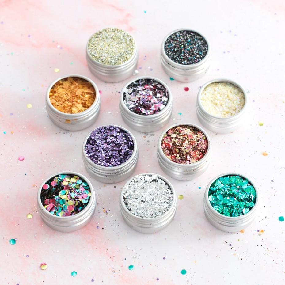 Paillettes biodégradables 
