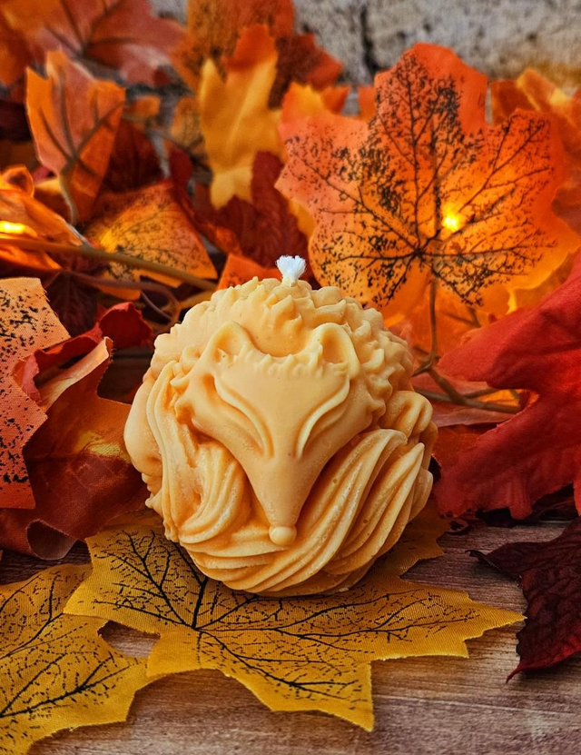 renard
bougie automne
bougie originale
bougie renard