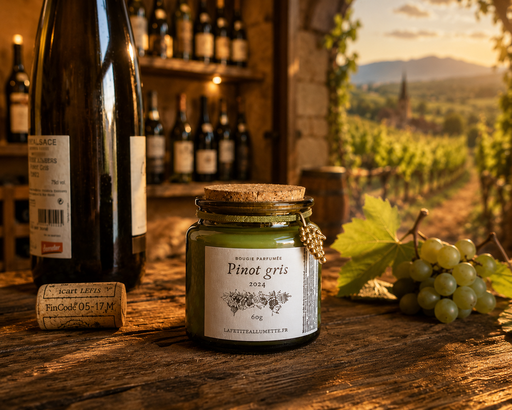 pinot gris
bougie alsace
bougie vin blanc