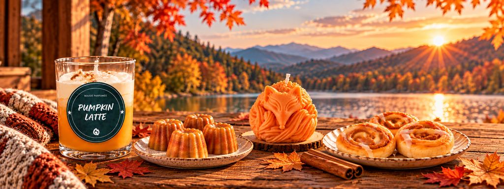 pumpkin latte
cannelés
roulé cannelle
cinnamom roll
renard
automne
sirop érable
suspension