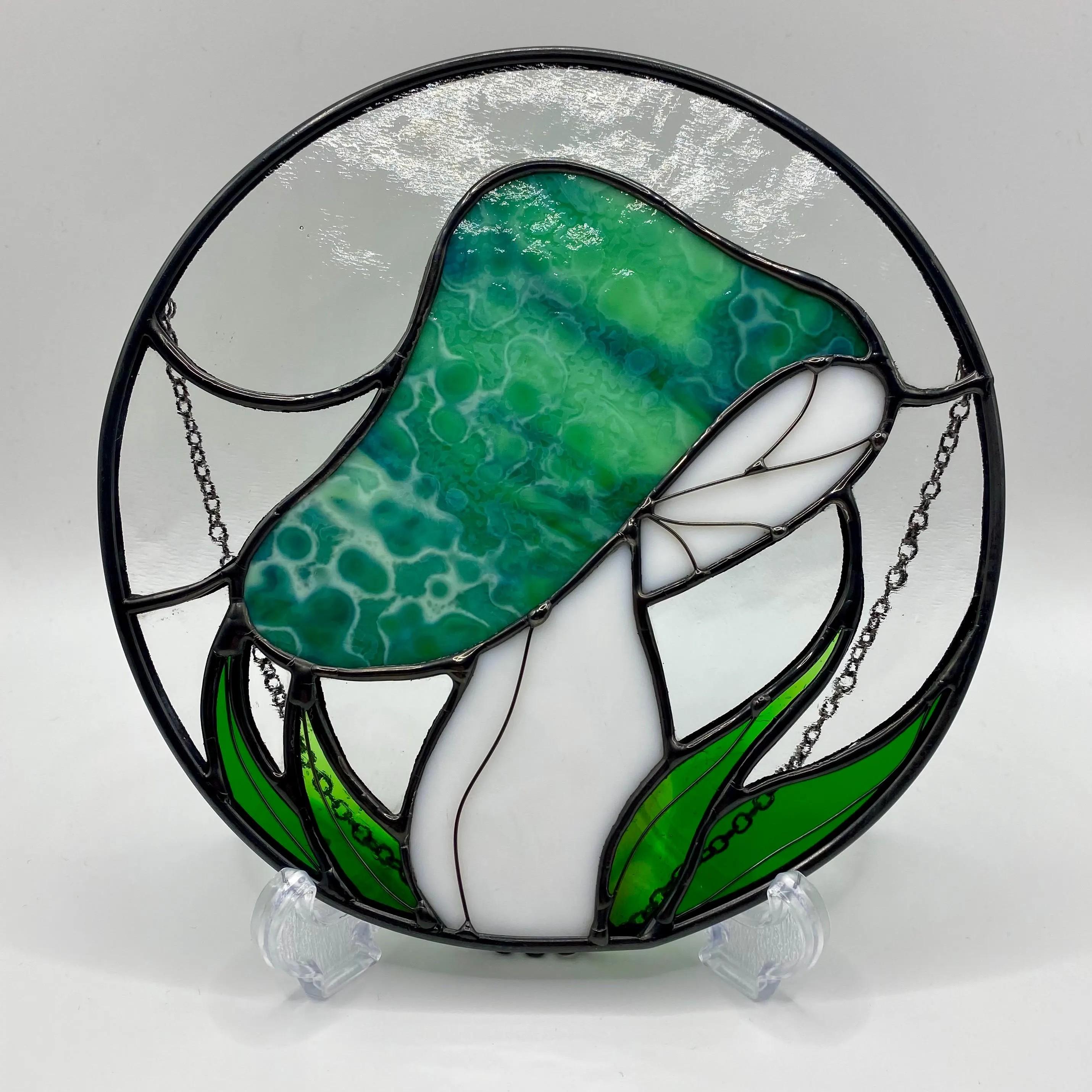 Stained Glass Mushroom Panels