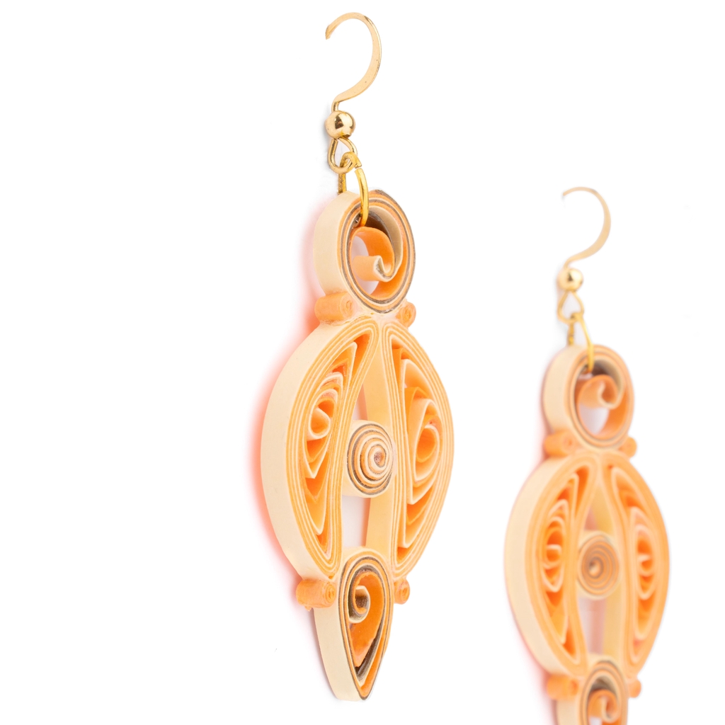 boucle d'oreille pendante SUNNY