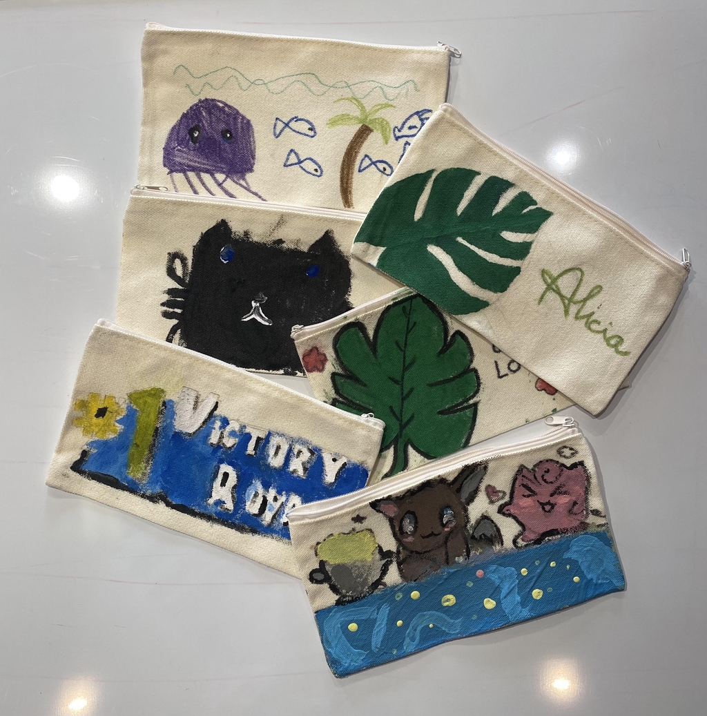 Atelier customisation de pochette ou tote bag