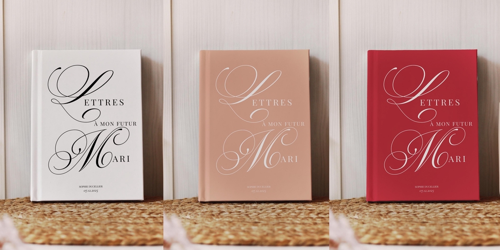 journal personnalisé avec prénom nom en français lettres à ma fille mon père mon fils carnet de notes couverture rigie maisonlulu.fr livraison en france