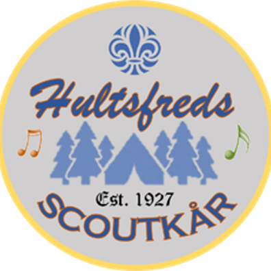 Hultsfred scoutkårs logotyp