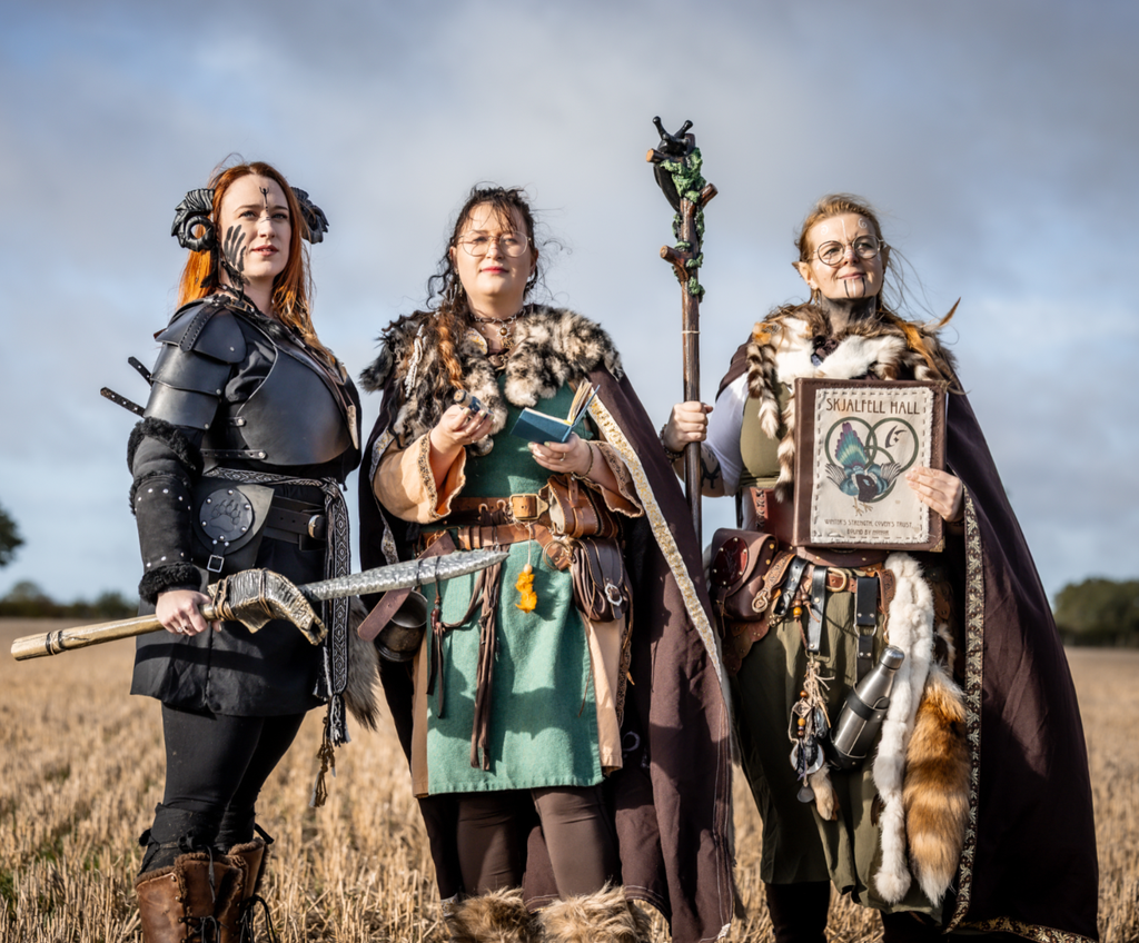 Picture of Holly, Kerry and Kim at Empire LARP - founders of Wands and Whimsy