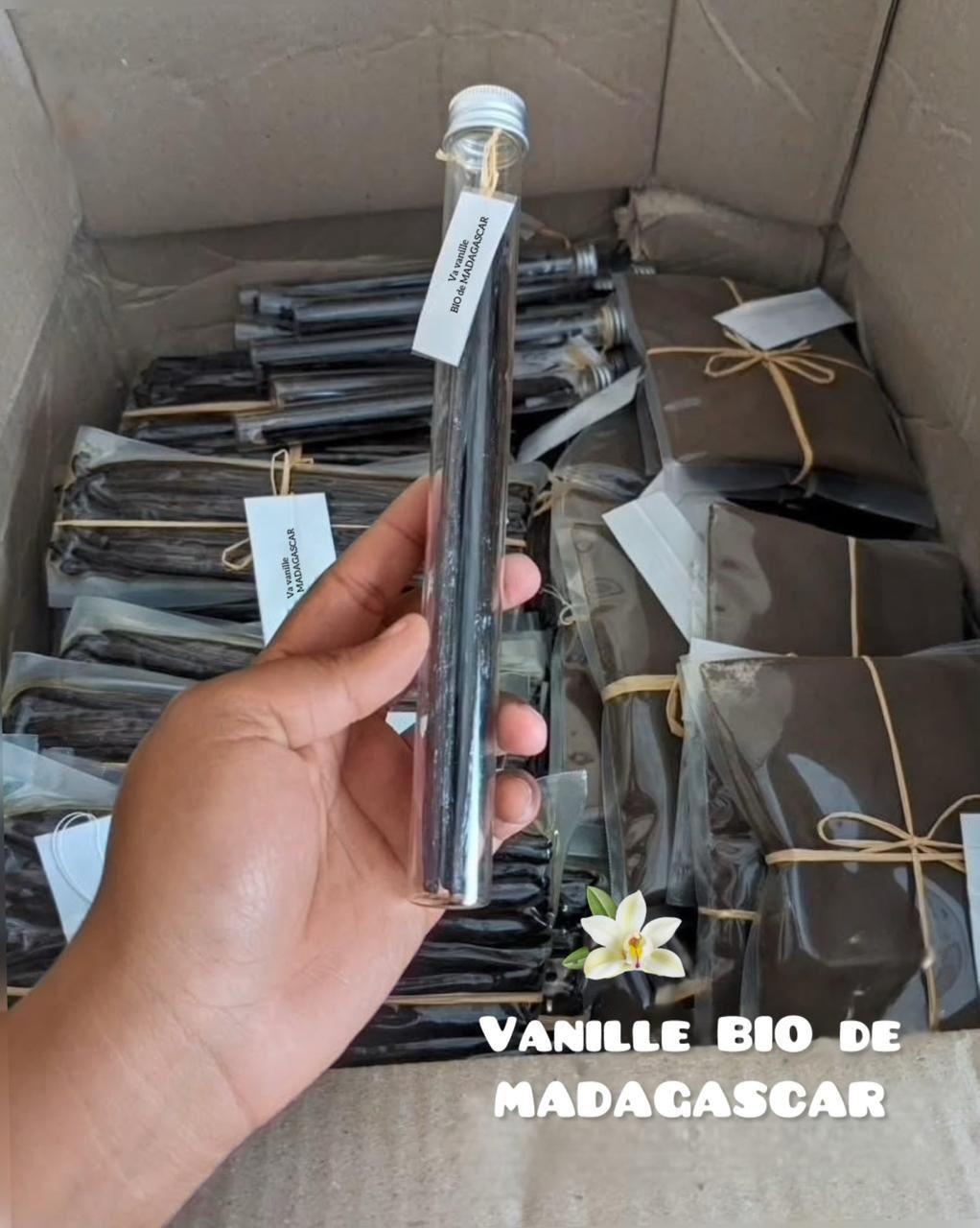 Emballage gousses vanille Bourbon bio