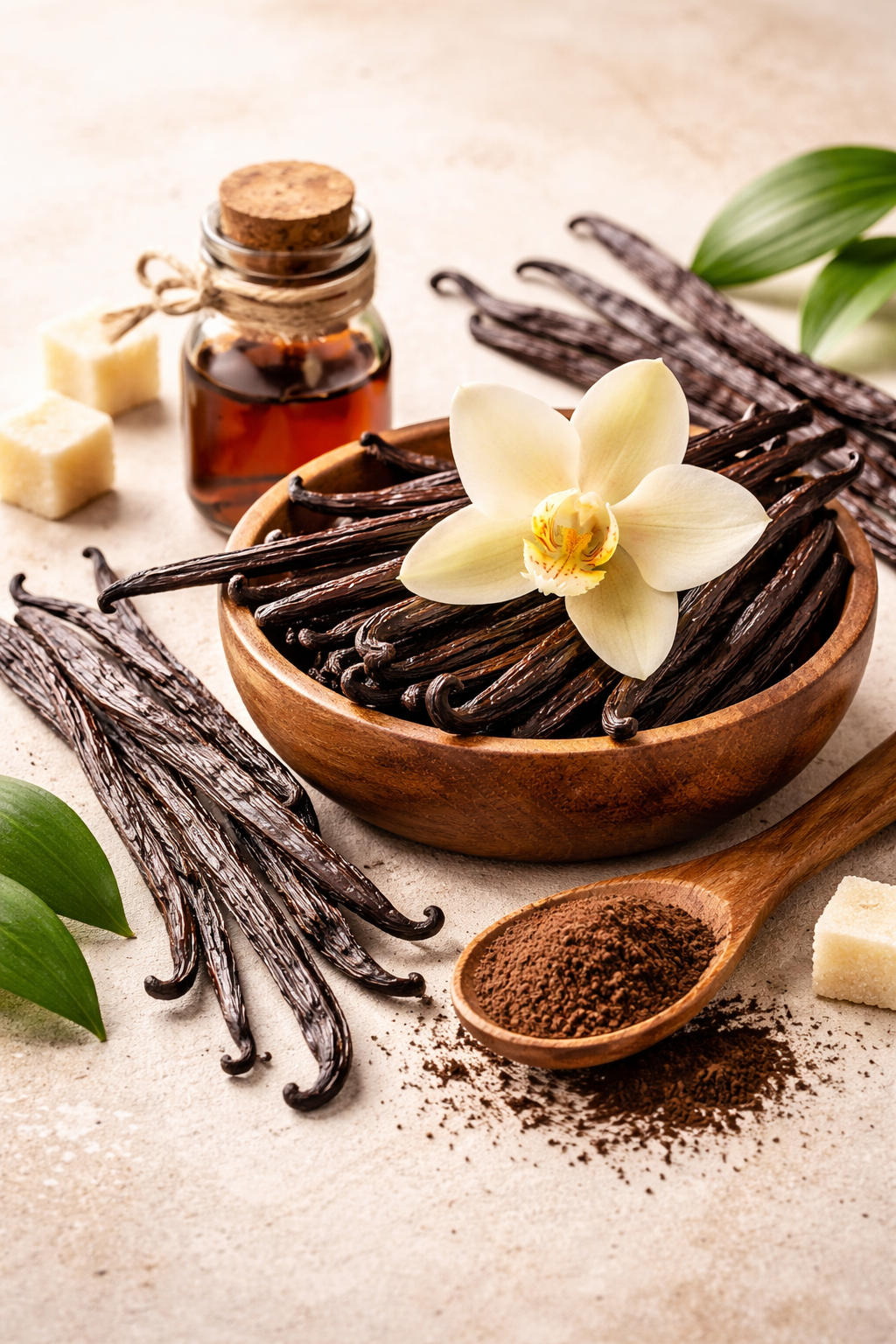 Gousses de vanille Bourbon de Madagascar