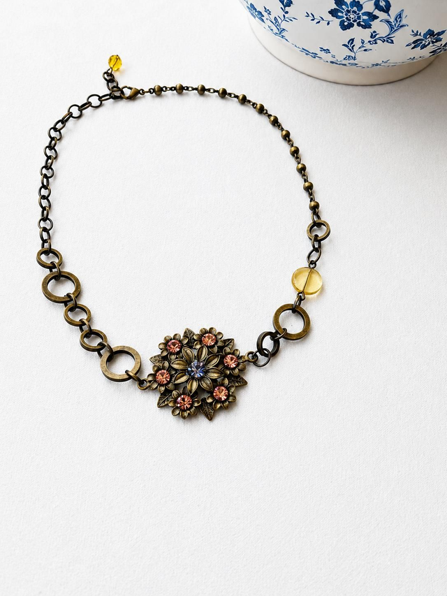 Midnight Bloom Choker 