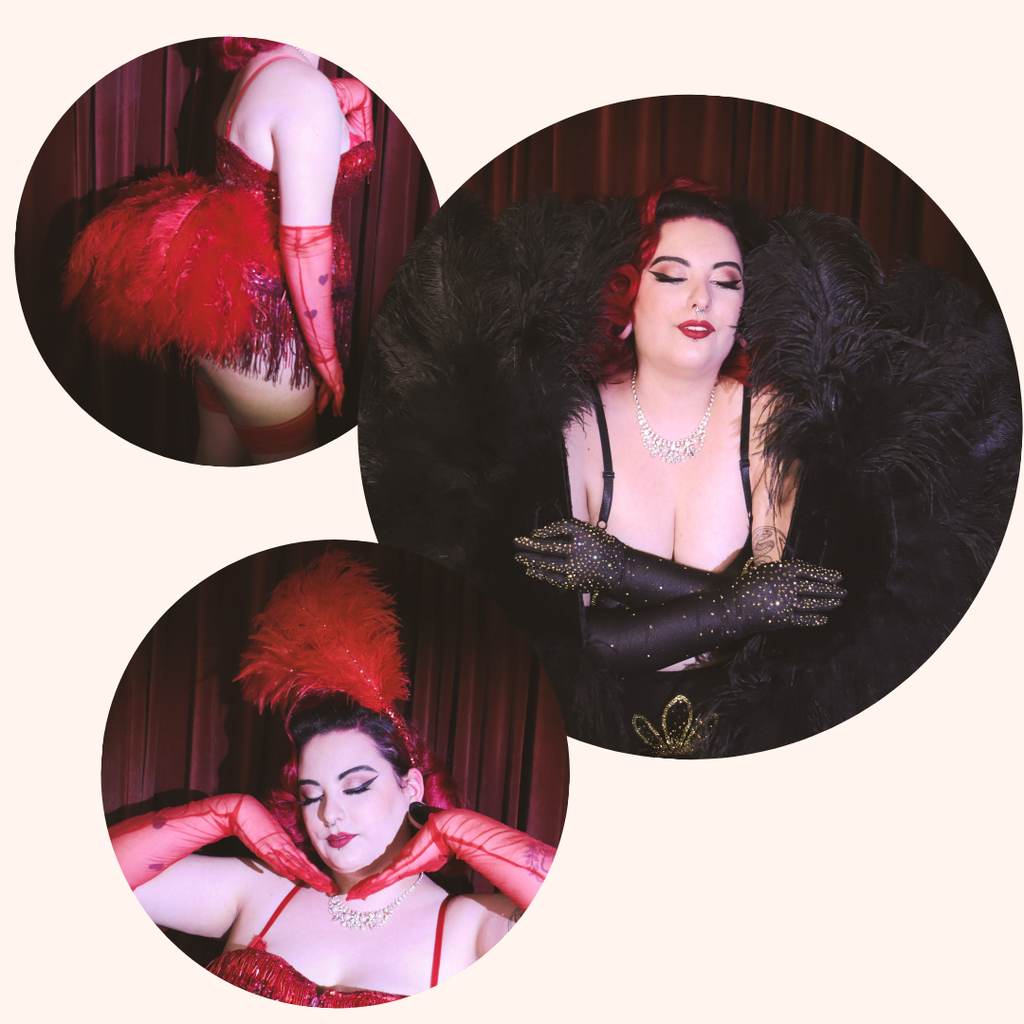 Créatrice spécialisée dans l’univers rétro, je propose des fleurs pour cheveux pin-up, des illustrations, de la peinture et de la décoration, faites mains en Auvergne. Je propose aussi des accessoires vintage et des relooking inspirées des années 40-50. Retrouvez des bibis, hairflowers, créations personnalisées, accessoires et autres pour vos événements, mariage, show burlesques, pour les fêtes et diverses soirées ou spectacles.