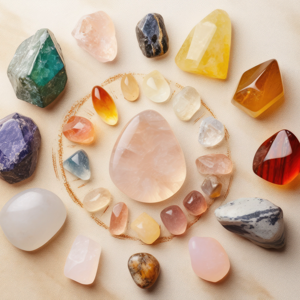 Give gifts that radiate good energy - from crystal bracelets infused with healing intentions, to calming candles poured with 100% soy wax and crystal magic — each piece is crafted to bring love, peace, positivity.