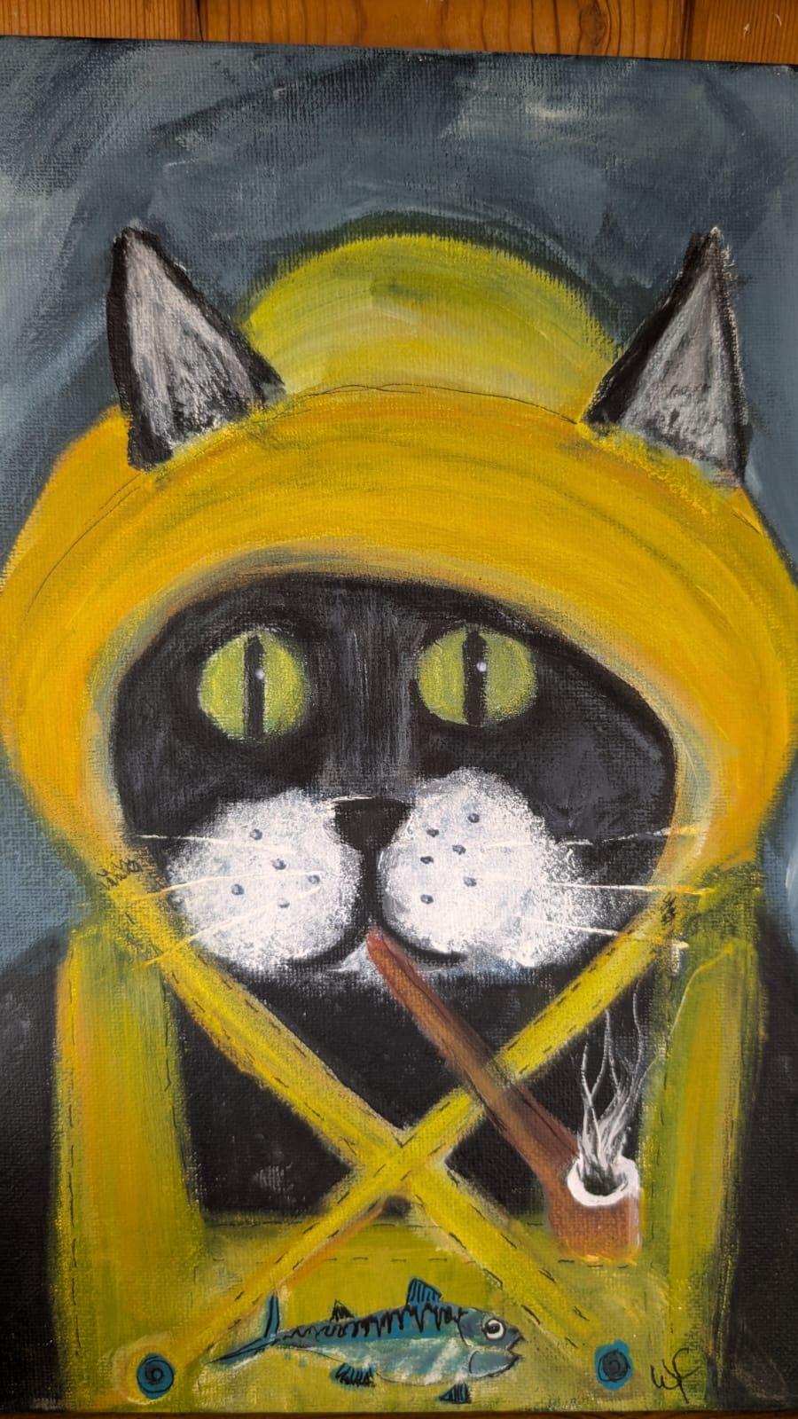 Creative Cats by Wendy always offers the most cheering art. Using pastels, paints, collage and her sense of joy she creates bright and inspiring art. Wendy is very talented and her paintings will bring you joy.