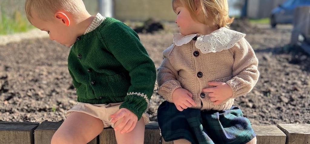 gilet tricoté pour enfants
modèle tricot