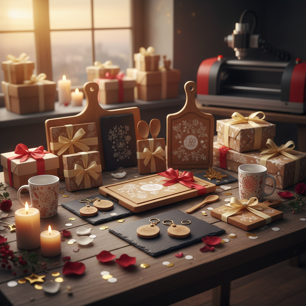 Präziser Sublimationsdruck trifft auf edle Lasergravuren – für Designs, die Eindruck hinterlassen. Moderne Technik verbindet brillante Farben mit feinster Detailtiefe und dauerhafter Qualität. Perfekt für individuelle Produkte mit stilvollem, professionellem Look.