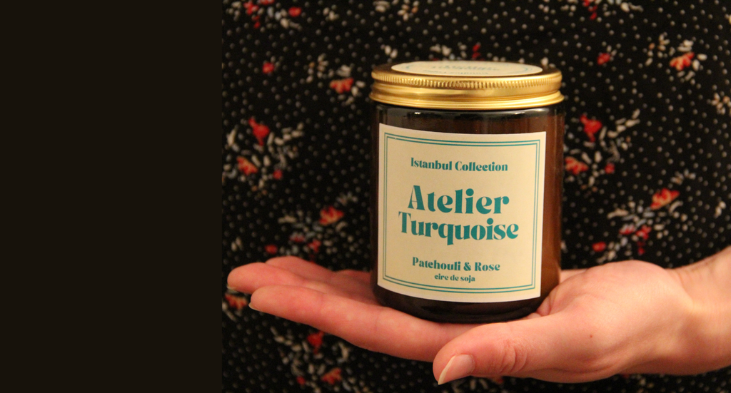 Bougies Atelier Turquoise