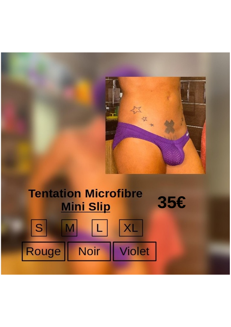 Tentation Microfibre Minislip