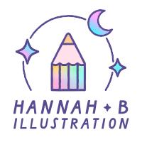 Hannah B Illustration Logo