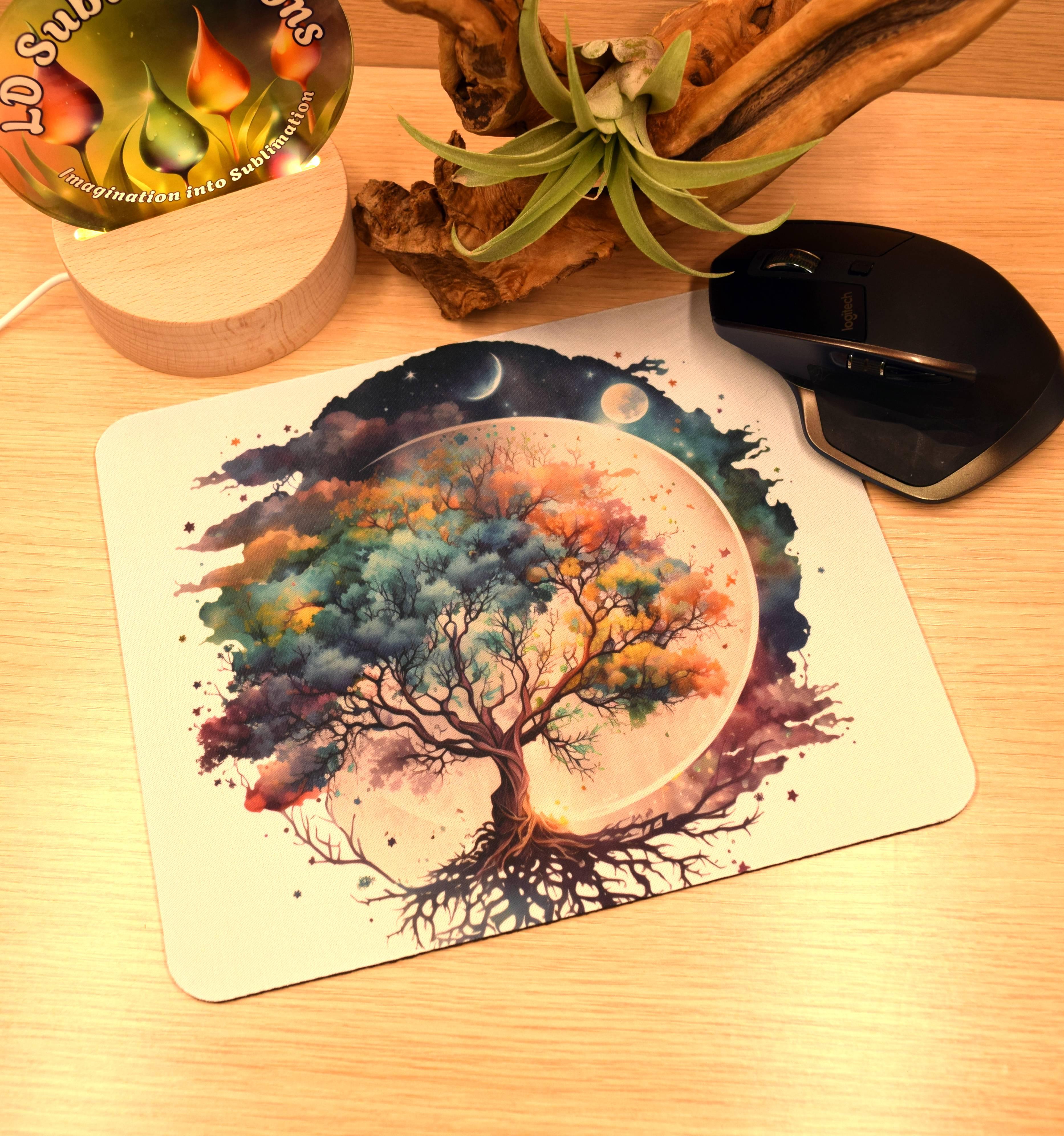 In the office