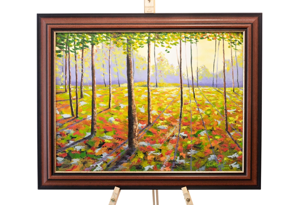 Sunset Trees 1 by Gagzi's Art