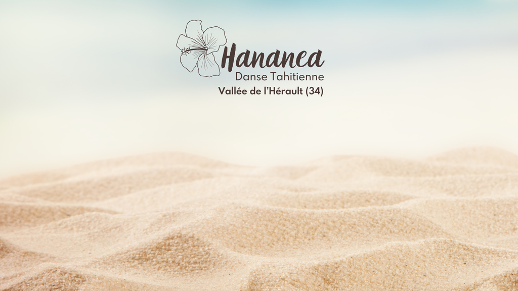 Bannière cours de danse tahitienne
