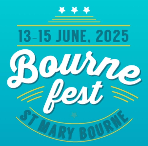 Following the success of the first ‘Bourne Fest’ in 2024, we are pleased to announce ‘Bourne Fest 25’!
Bourne Fest is a community event, run by local volunteers which aims to bring the Bourne Valley community together through a weekend festival of music, sports, food and fun. 
This is a non profit making event with any funds raised supporting local charities.