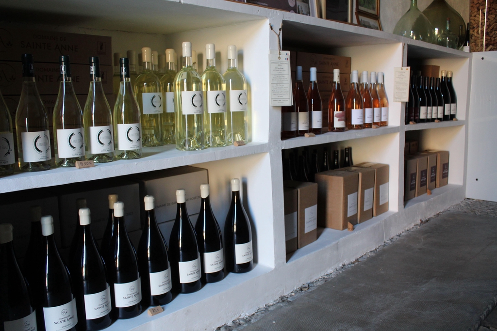 comment commander nos vins en ligne - Domaine de sainte Anne 