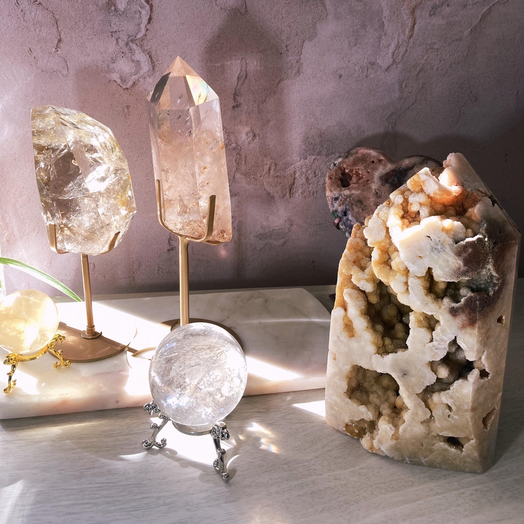 Pink Amethyst, UK Crystal Shop, Pink Amethyst Collection 