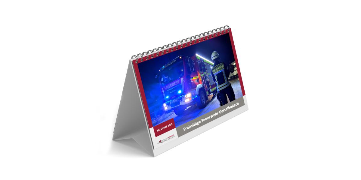 Tischkalender der Feuerwehr Geiselbullach 2025