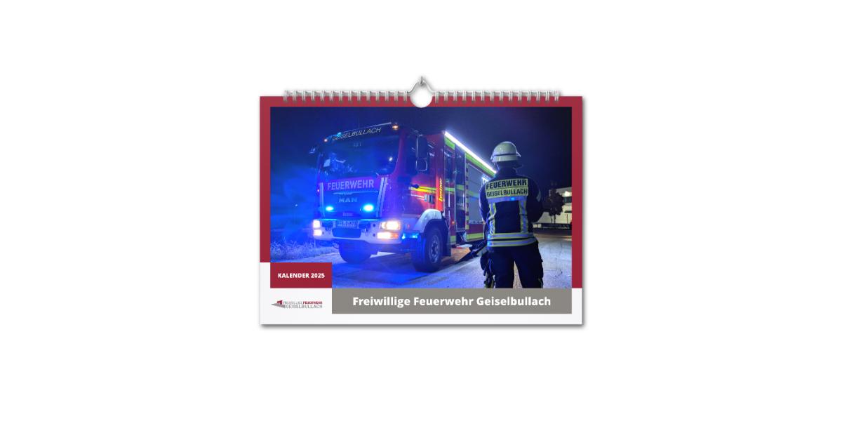 Wandkalender der Feuerwehr Geiselbullach
