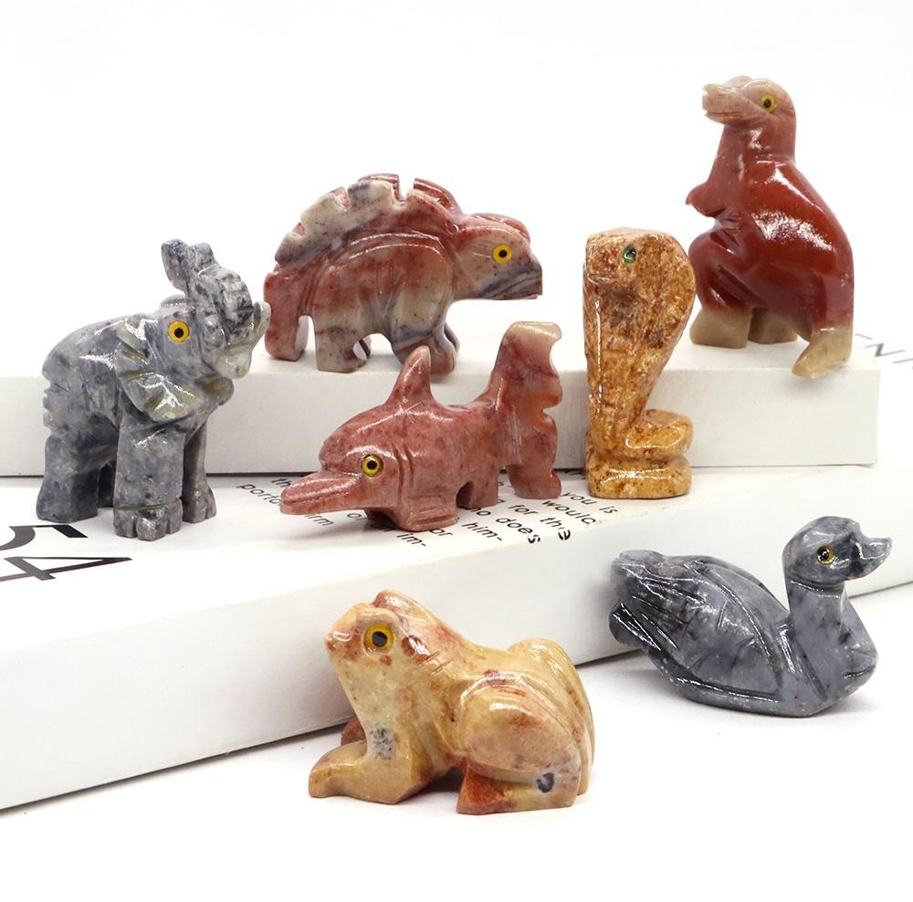 Figurines d'animaux en Stéatite 