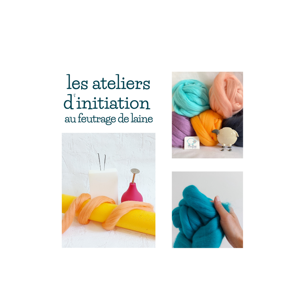 atelier d'initiation feutre de laine