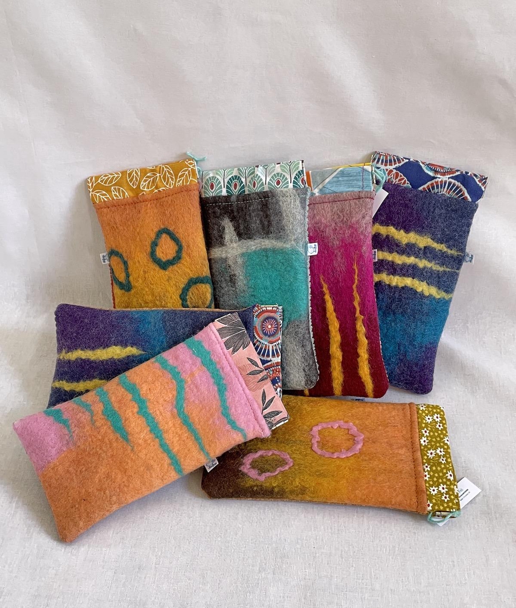 accessoires mode en laine feutrée