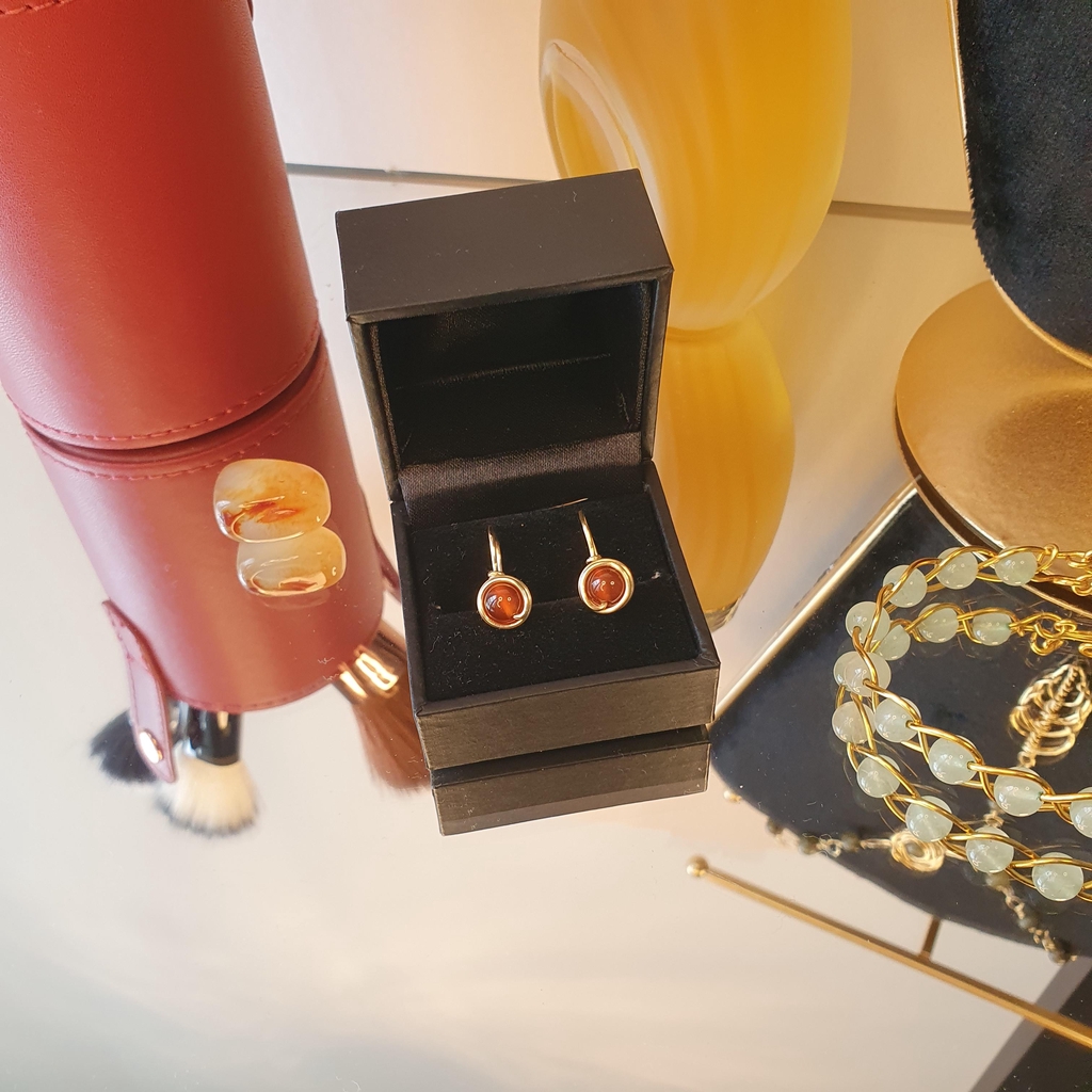 Bijoux artisanaux acier inoxydable et pierres naturelles