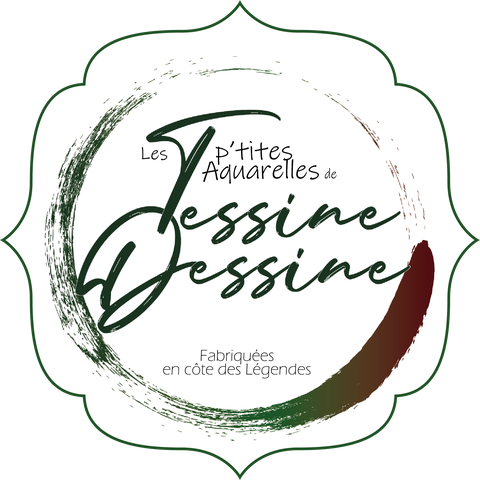 Bienvenu sur la boutique colorée de Tessine Dessine, créatrice d'aquarelles artisanales. 
