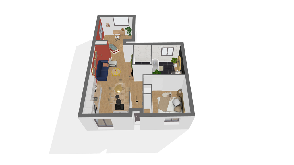 Décoratrice d'intérieur, je créé vos plans 3D pour créé un intérieur sur-mesure.
