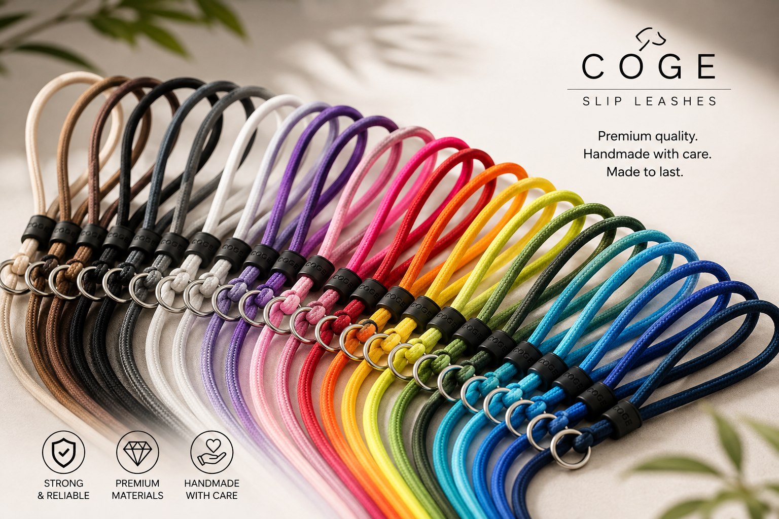 8MM Slip Leashes