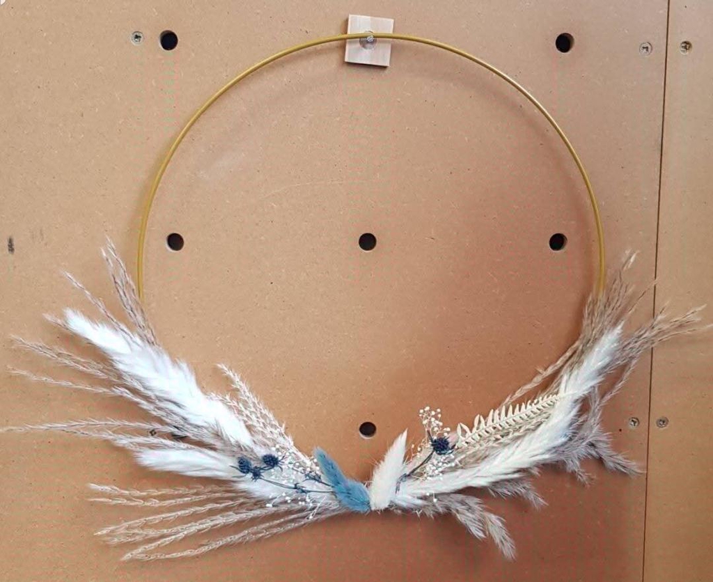 atelier anneau fleuri suspendu - description - modalités