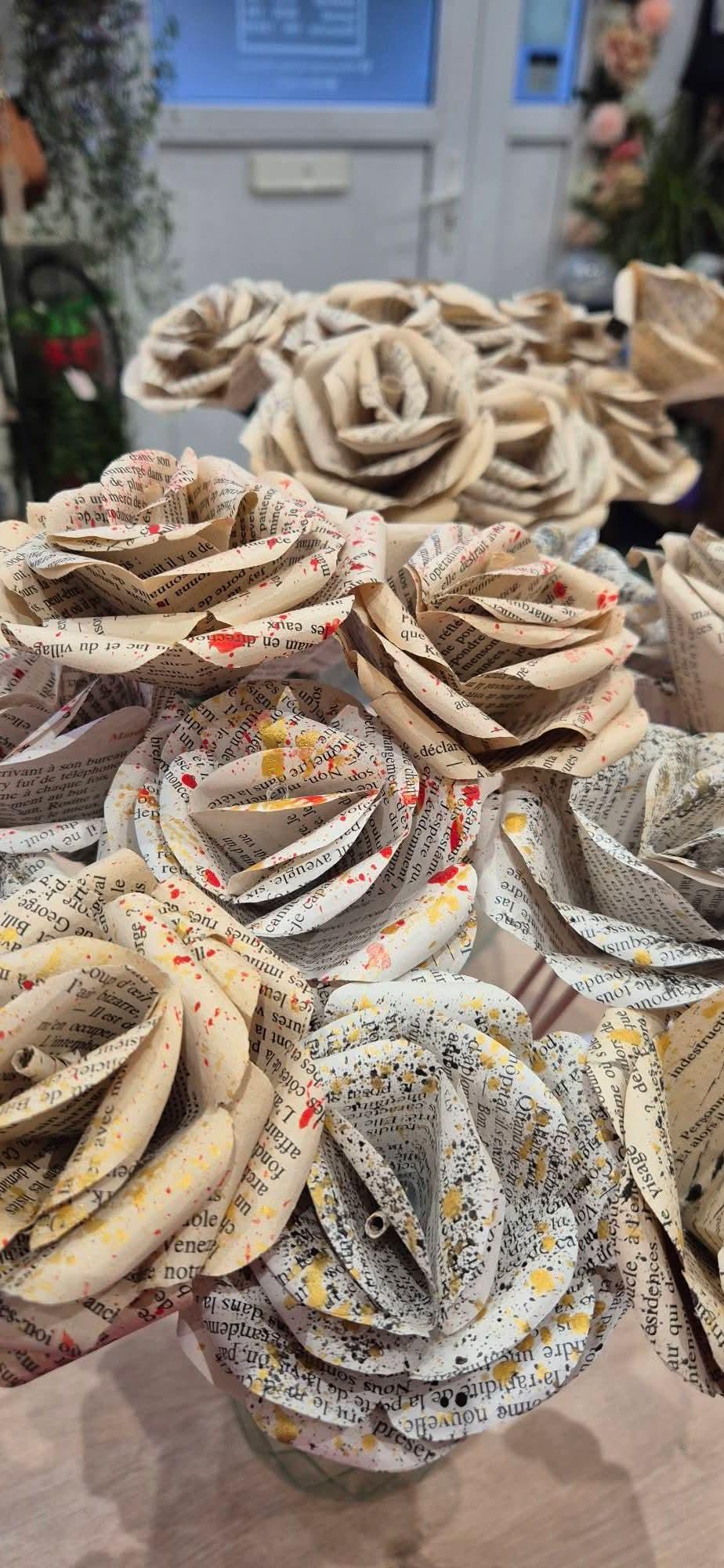 atelier roses en papier - description - modalités
