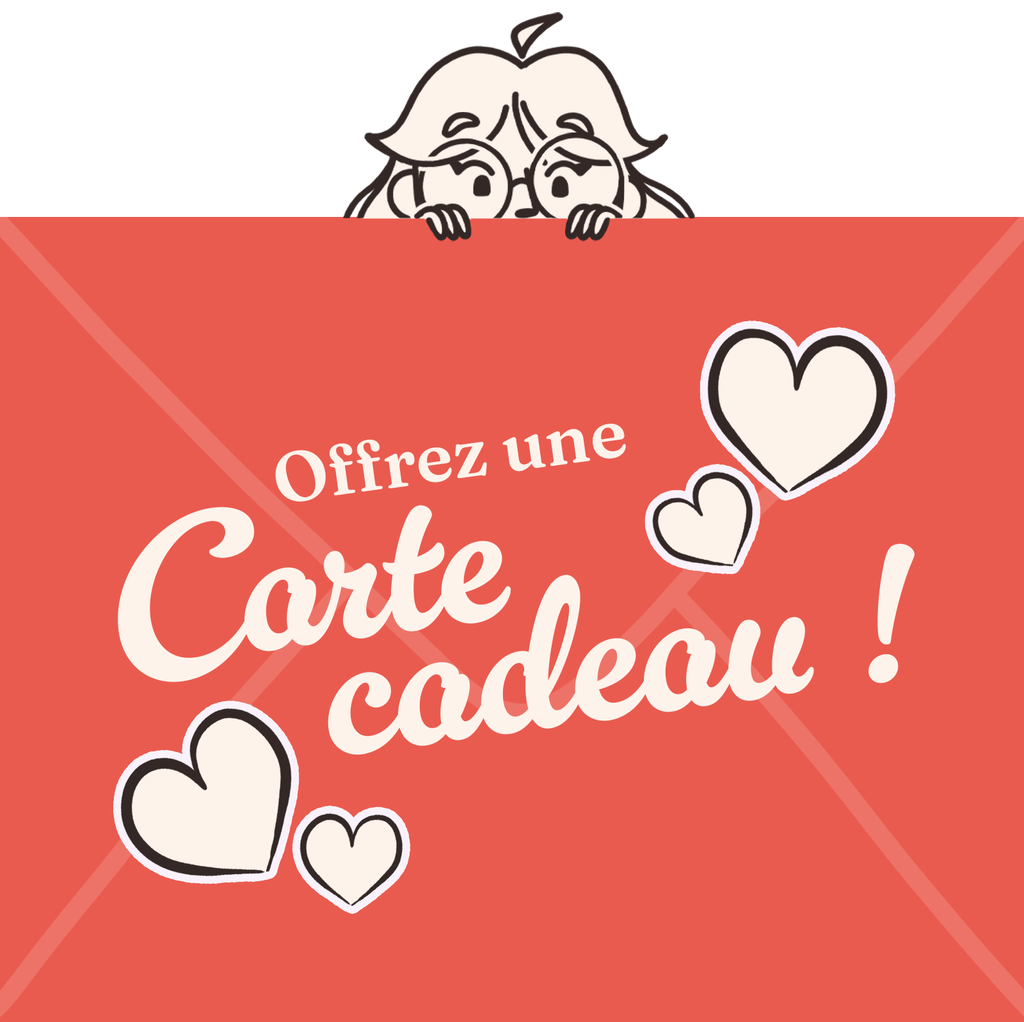 Carte cadeau pour les illustrations en boutique ou créations personnalisées