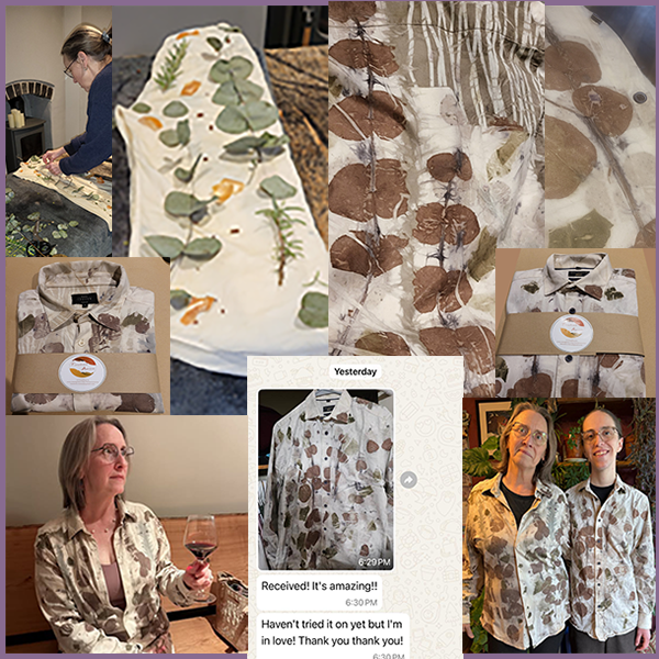 White cotton shirts provided by the client