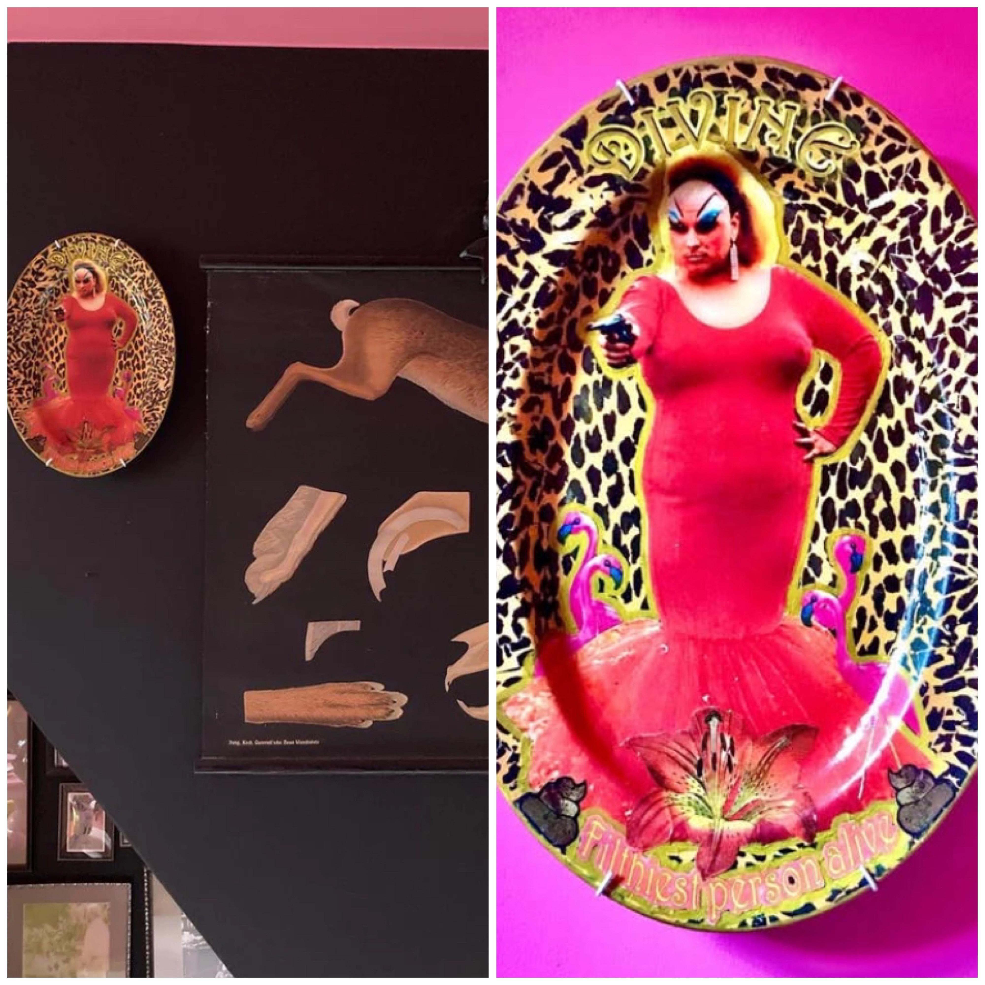 Client's testimonials about House of Frisson's art pieces (wall plates and vases) and services.