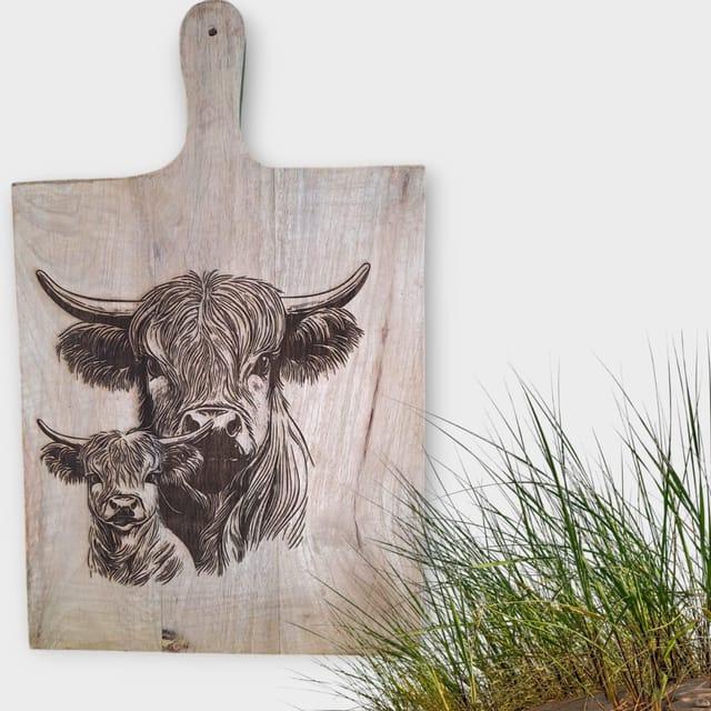 Borrelplank Hooglanders
