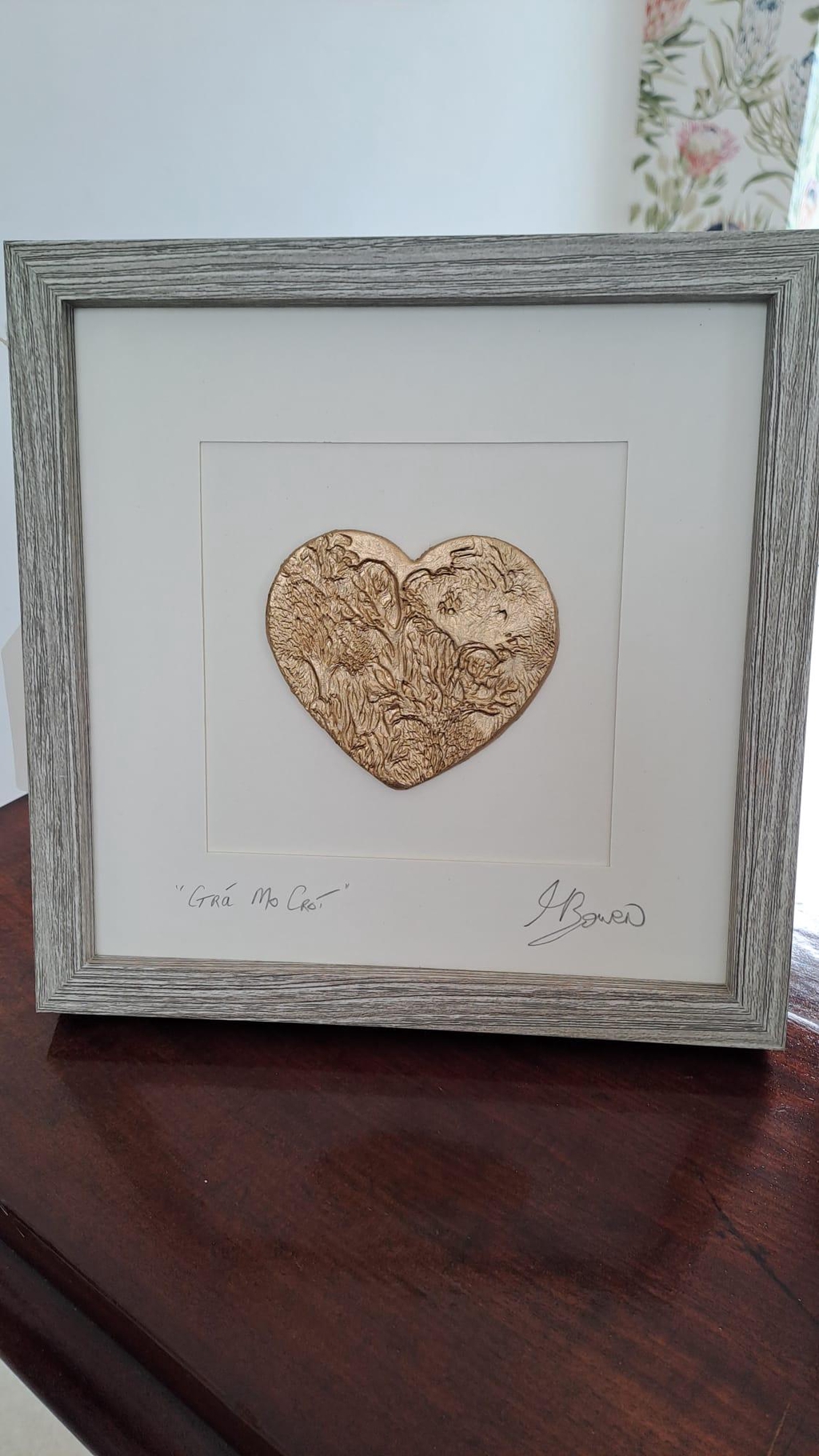 Framed Clay Art
