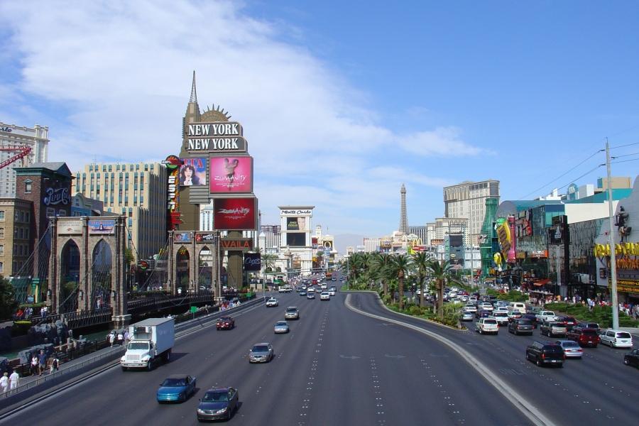 Las Vegas Strip. Whats you see isn't always what you get.