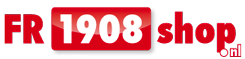 FR1908shop.nl logo terug naar Home knop