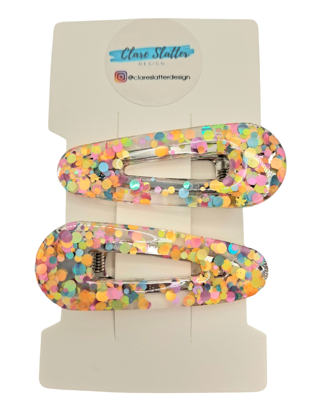 Colourful hair accessories