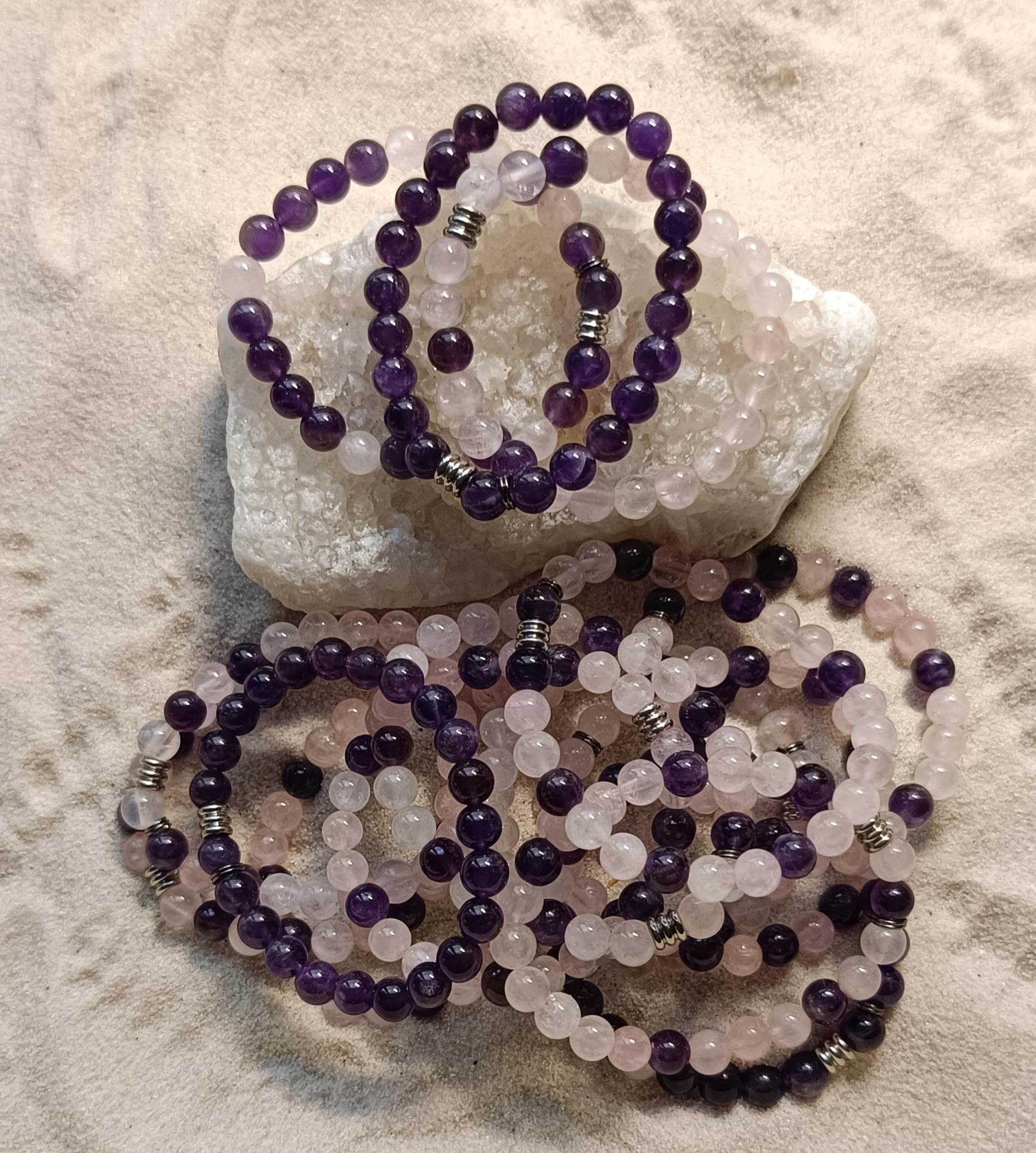 Bracelets en pierre naturelles personnalisables