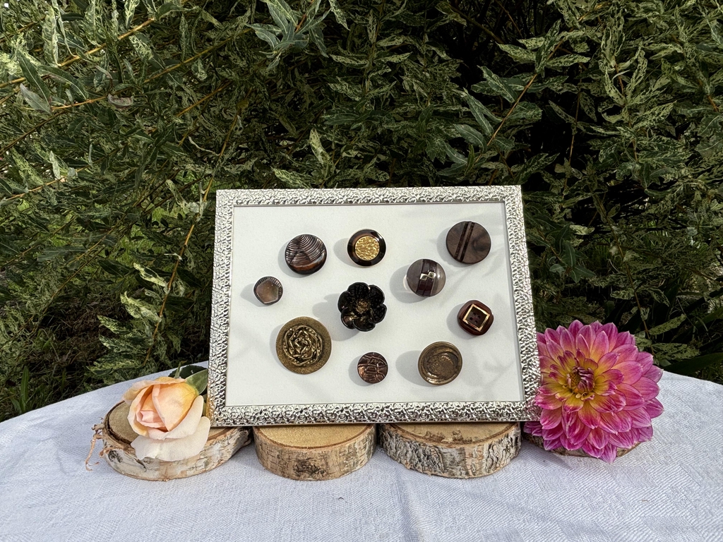 Les Jolis Boutons, créations à base de boutons de la boutique  Popibricolette 